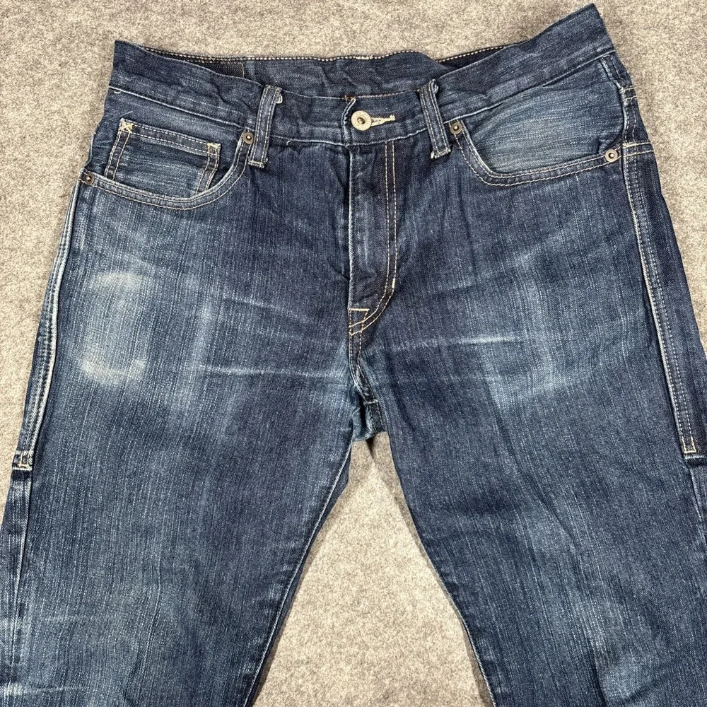 Levi's 511 Skinny Jeans Mens 33x30‎ Blue Dark Wash Denim Cotton Pants